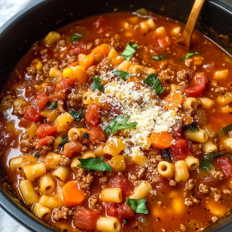 Pasta e Fagioli Soup Recipe