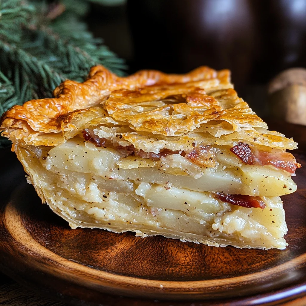 Potato Turkey Turkey Turkey Bacon Pie