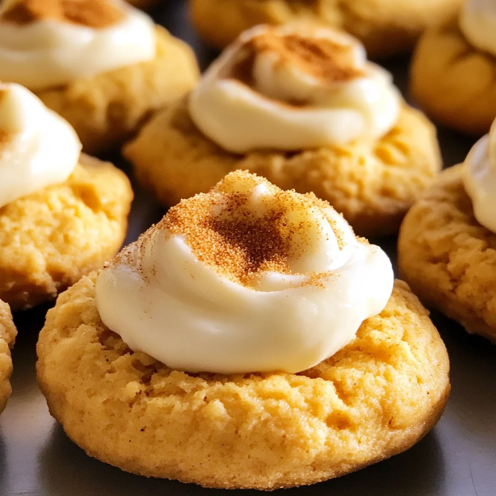 Pumpkin Cheesecake Thumbprints