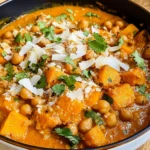 Pumpkin Curry with Chickpeas and Coconut