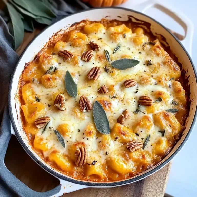 Pumpkin Gnocchi Bake