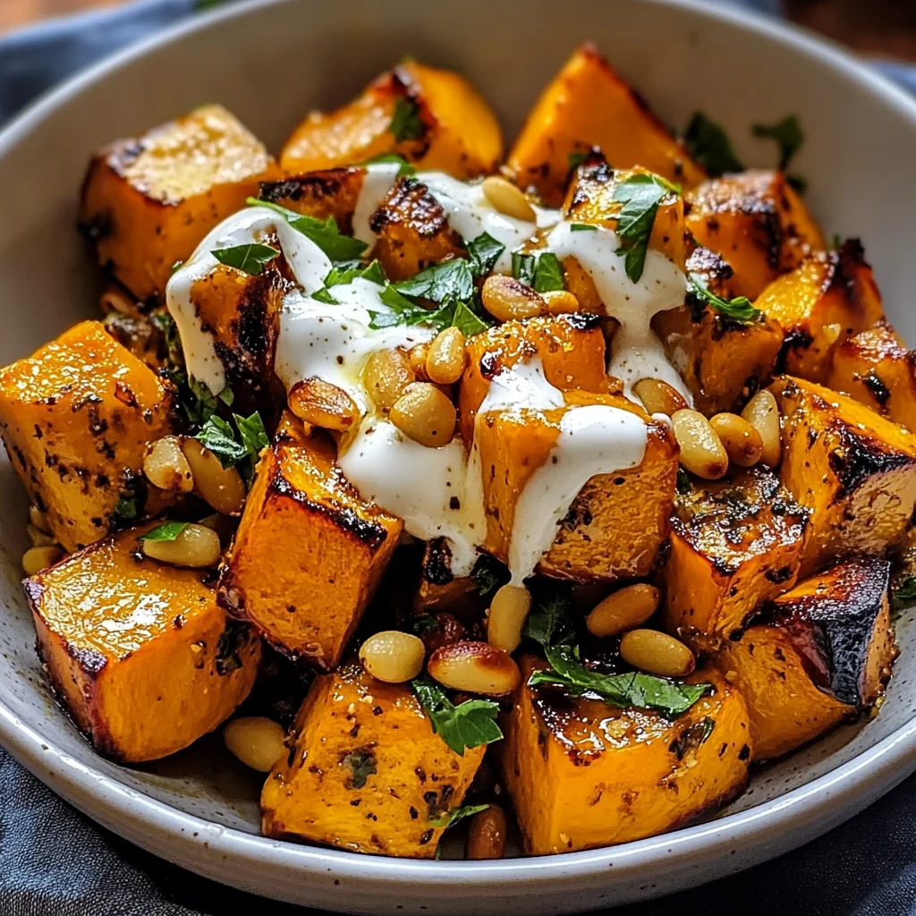 Roasted Pumpkin with Yogurt Sauce and Pine Nuts: An Incredible Ultimate Recipe
