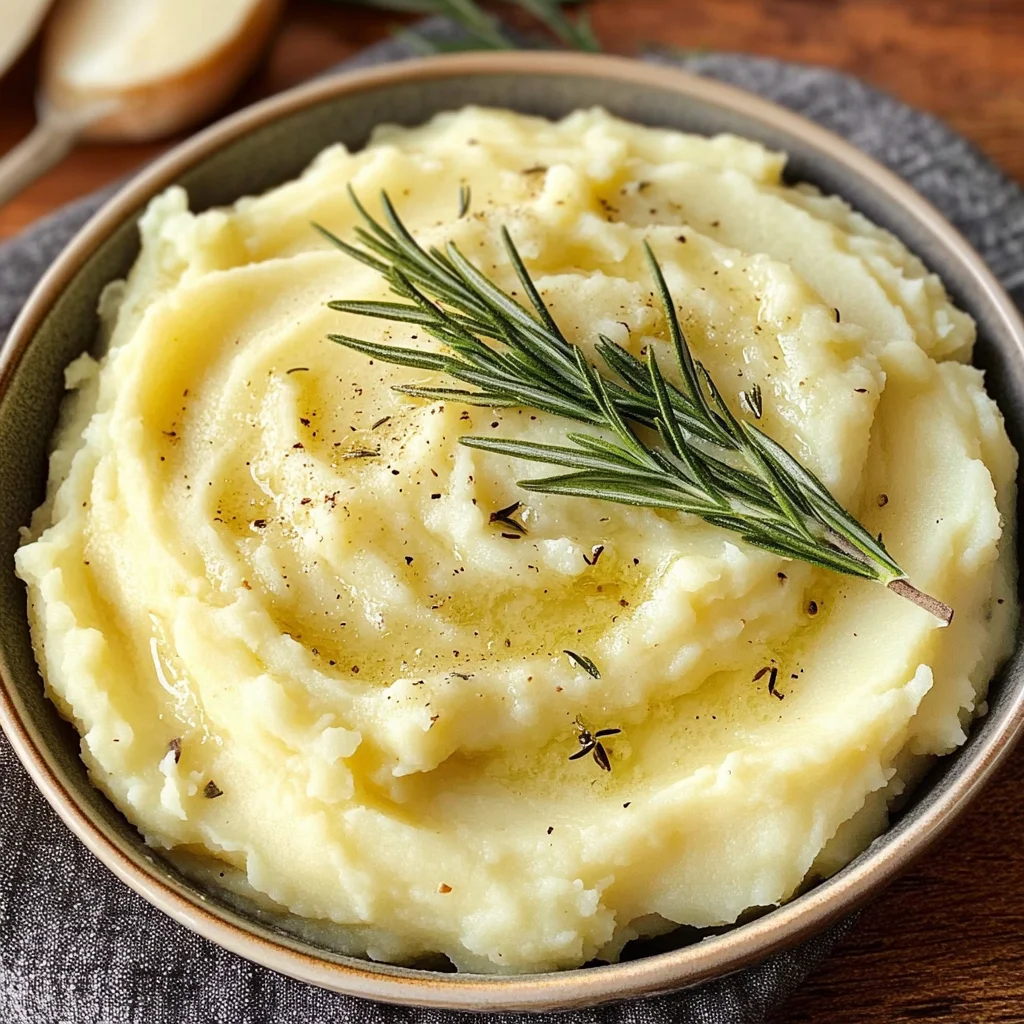 Rosemary Garlic Mashed Potatoes