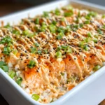 Salmon Sushi Bake