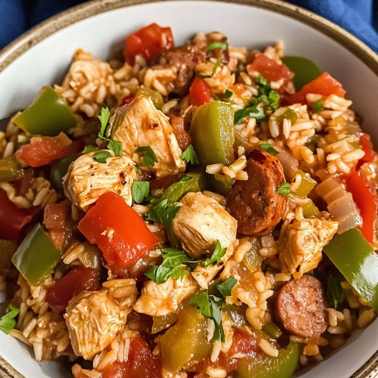 Slow Cooker Chicken Jambalaya
