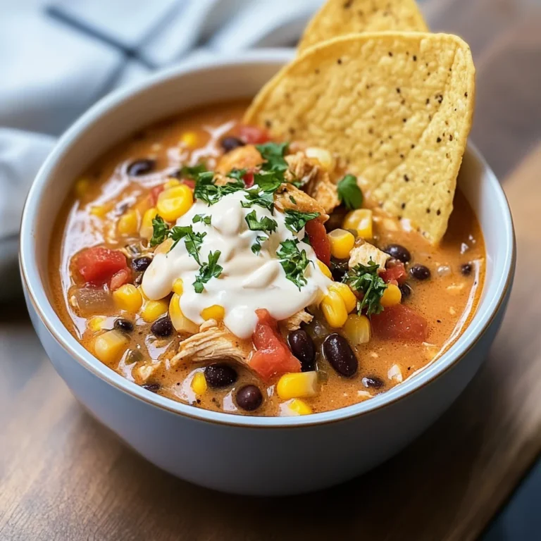 Southwest Chicken Soup