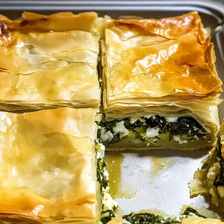 Spanakopita (Greek Spinach Pie)
