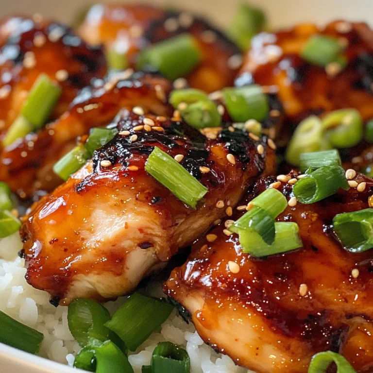 Sticky Honey Gochujang Chicken