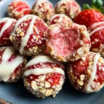 Strawberry Shortcake Energy Bites