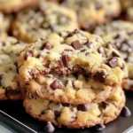 Sweet Chocolate Chip and Toffee Shortbread Cookies - Alrightwithme