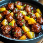 Sweet and sour meatballs