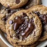 Thick Espresso Chocolate Chip Cookies
