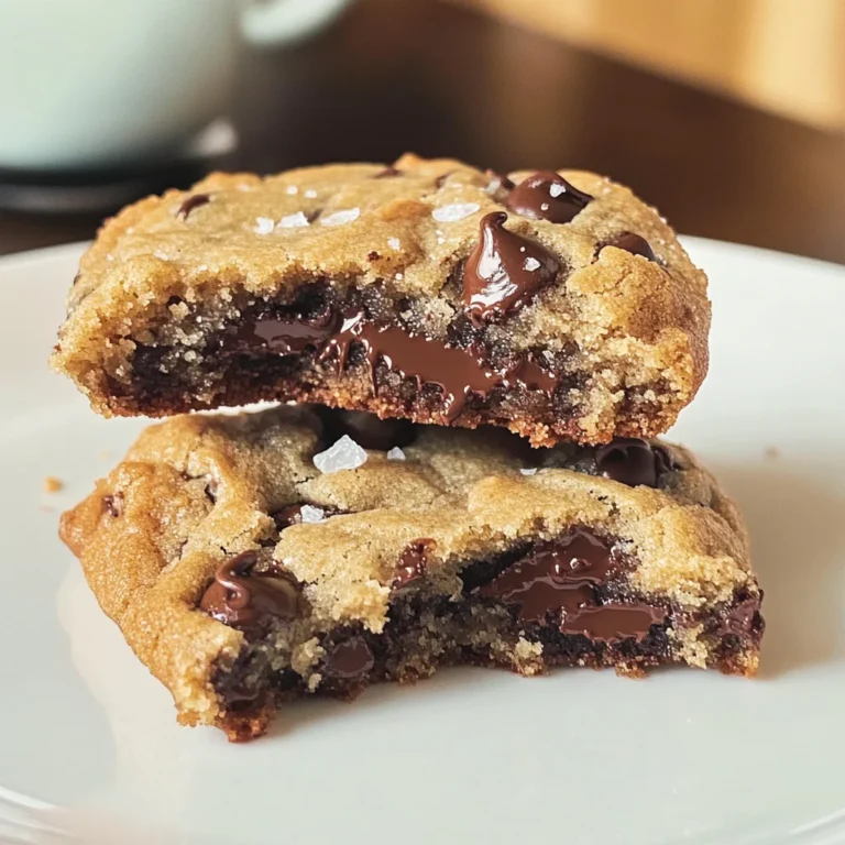 Ultra Thick and Chewy Chocolate Chip Cookies