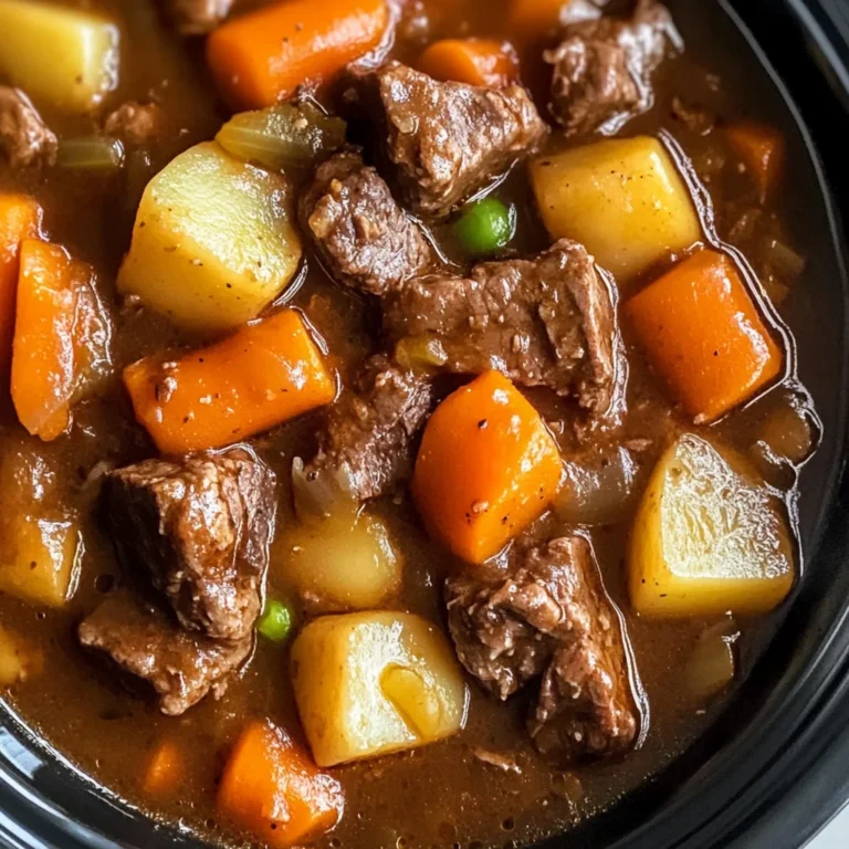 Wholesome Crockpot Beef Stew