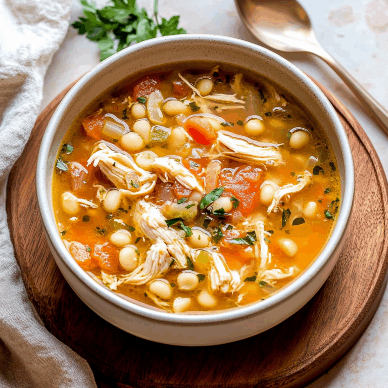 Sicilian Chicken Soup