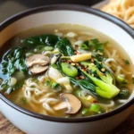 25-Minutes Ginger Garlic Bok Choy Soup - A Delicious Choice