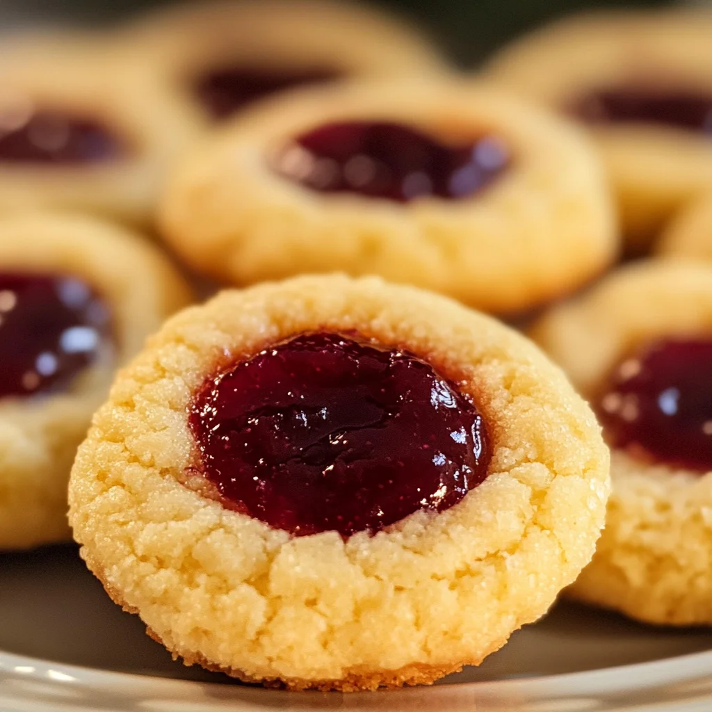 Best Christmas Thumbprint Cookies Recipe