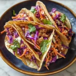 Chicken Wonton Tacos