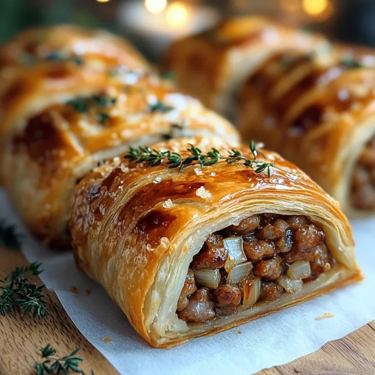 Christmas Sausage Rolls