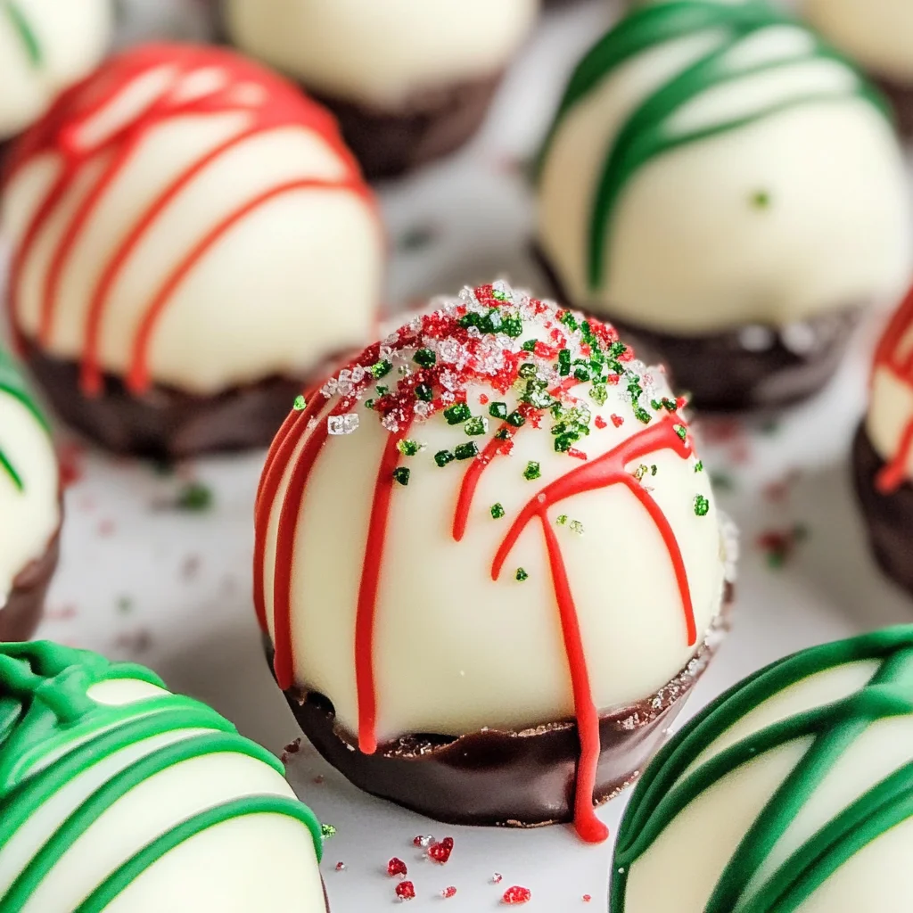 Christmas Tree Cake Truffles