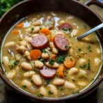 Creamy Bean Soup with Kielbasa