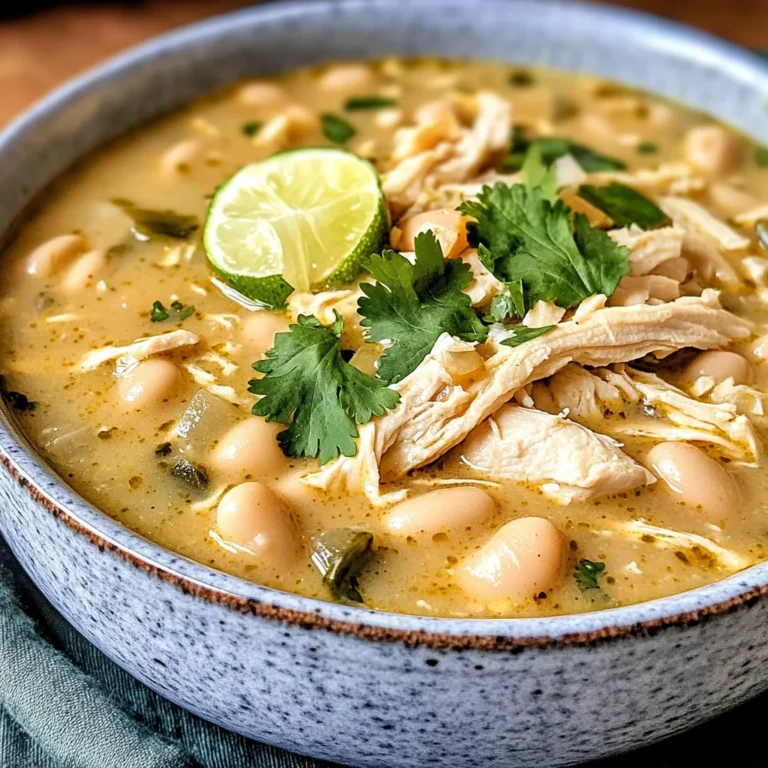 Crockpot Creamy White Chicken Chili