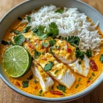 Easy Coconut Lime Fish Curry with Jasmine Rice: An Incredible 7-Step Recipe