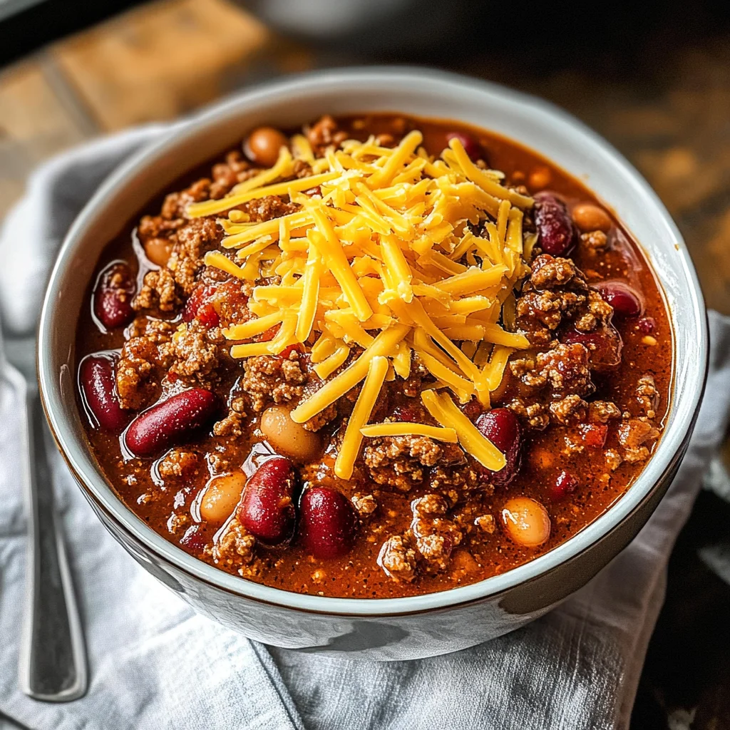 Easy Homemade Chili