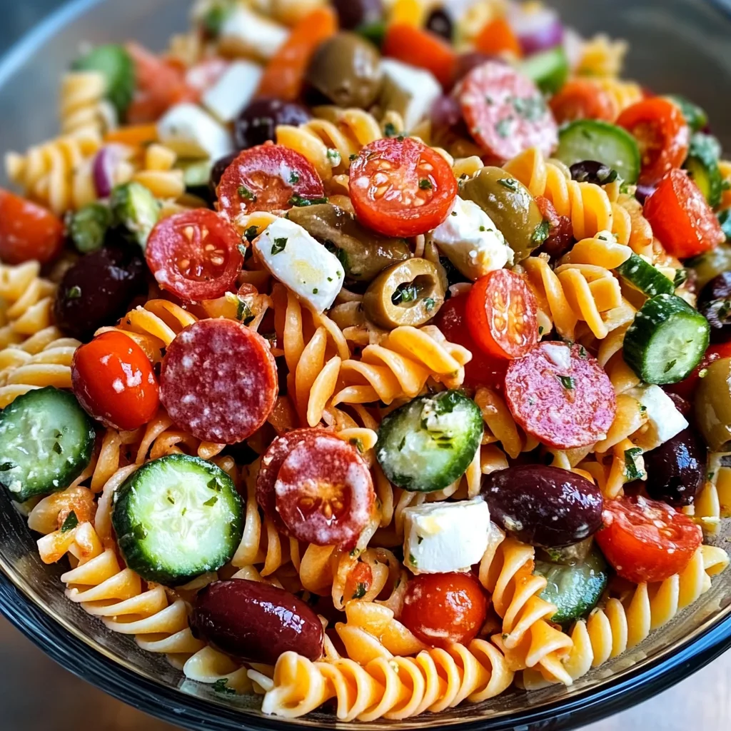 Healthy Pasta Salad