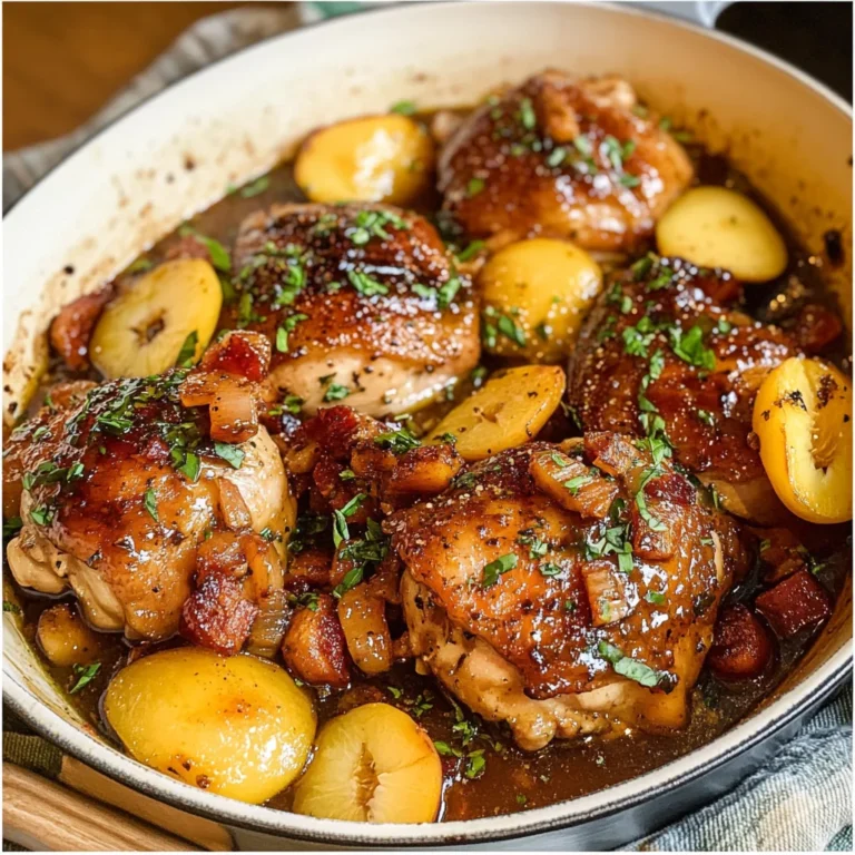 Honey Butter Peach Chicken