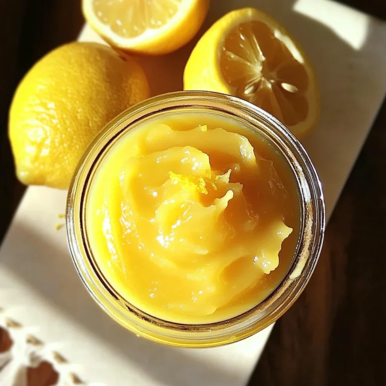 How to Make Lemon Curd