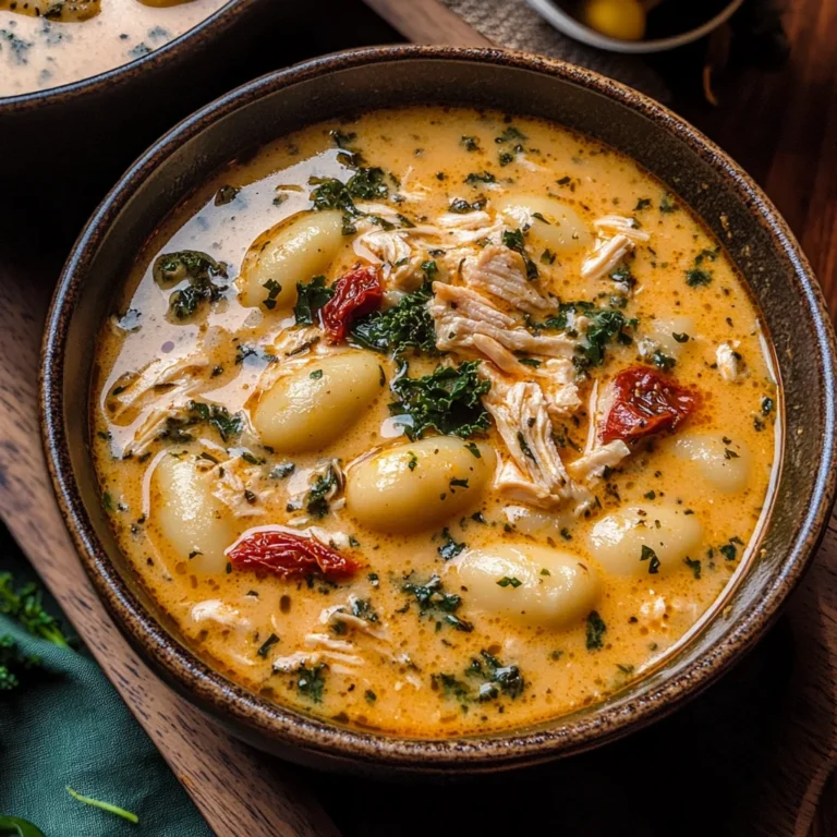 Marry Me’ Tuscan Chicken Gnocchi Soup