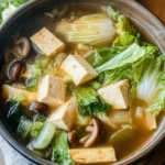 Napa Cabbage Tofu Soup