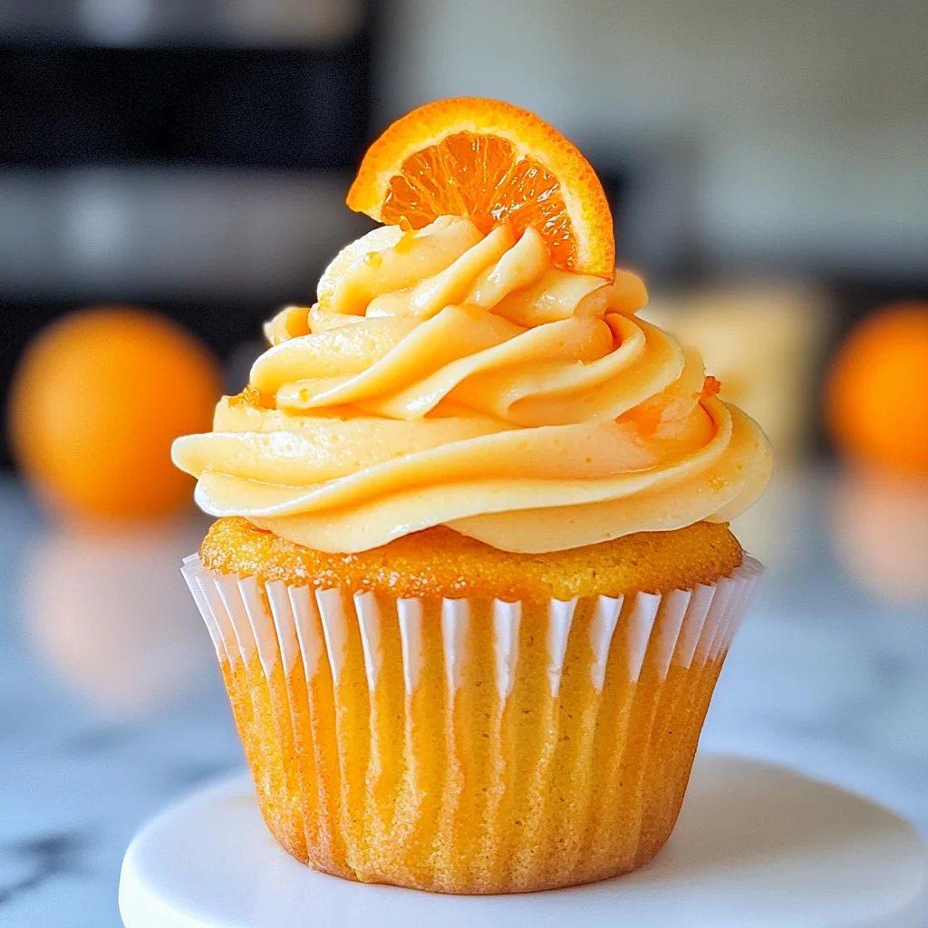 Orange Cupcakes