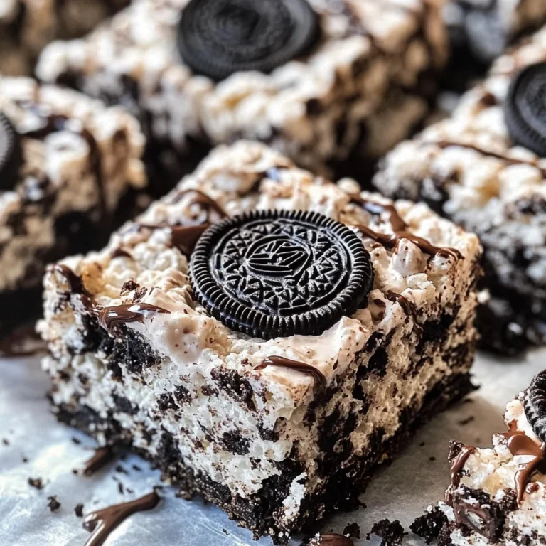 Oreo Rice Krispies Treats