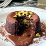 Pistachio Chocolate Lava Cakes Recipe