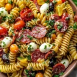 Quick Italian Pasta Salad (with 1 Secret Ingredient) - Alrightwithme