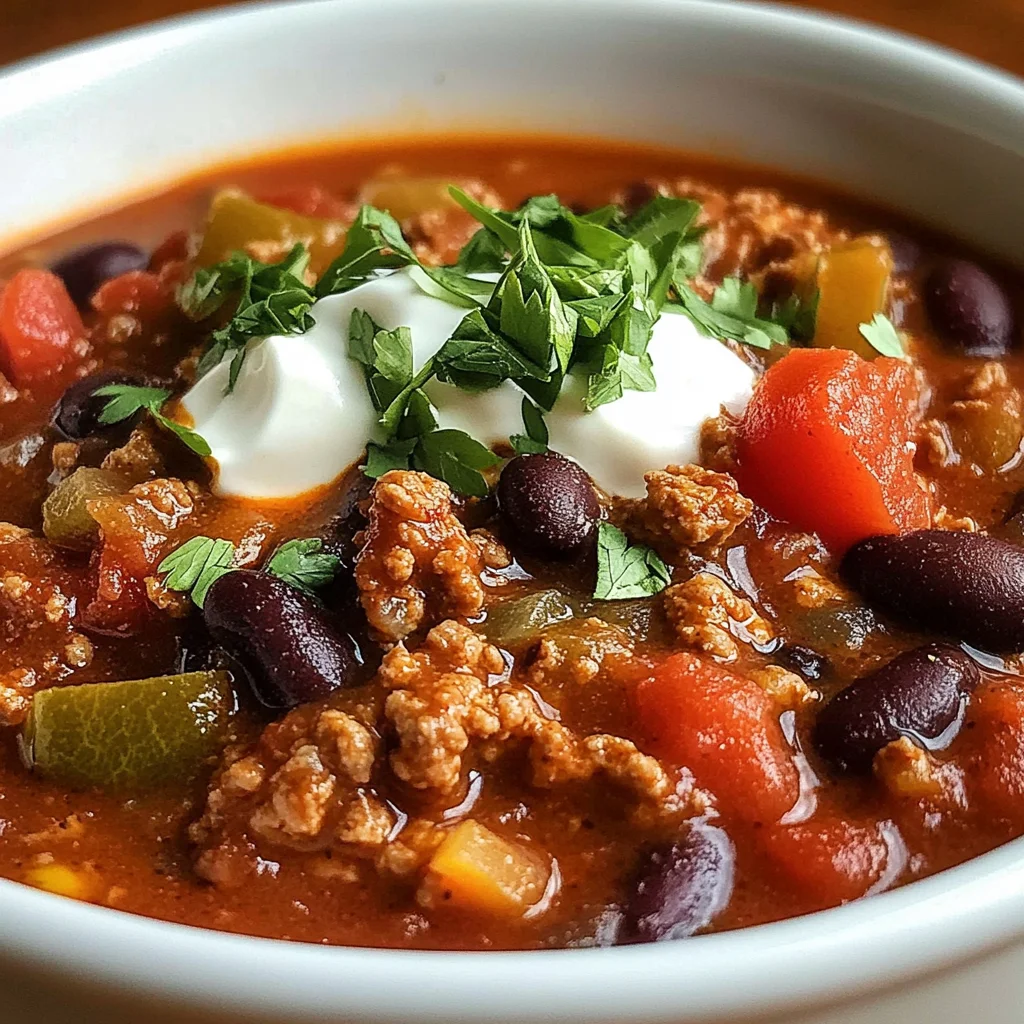 Slow Cooker Chili Recipe