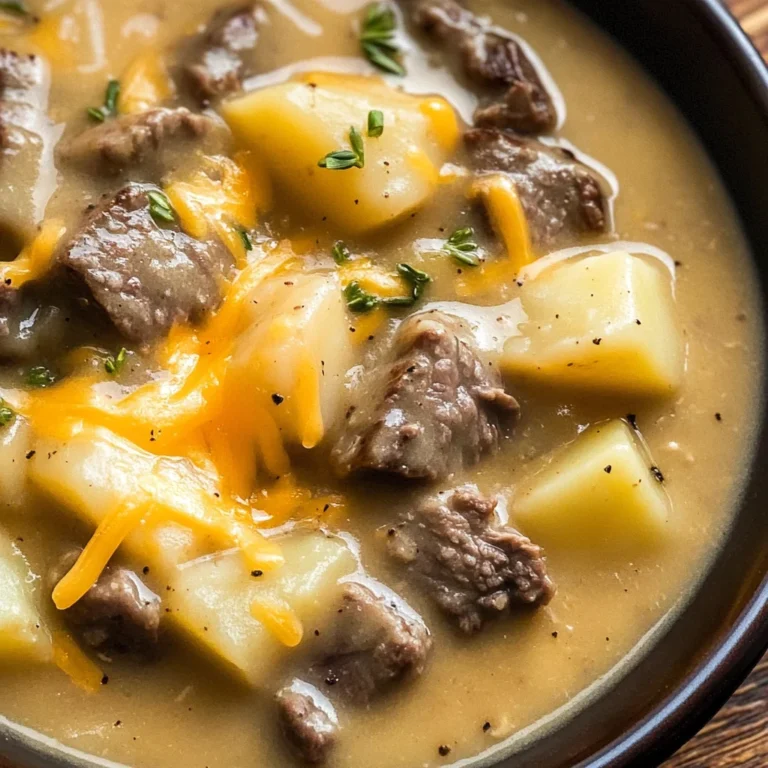 Steak And Potato Soup