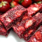 Strawberry Cherry Apple Chia Bars