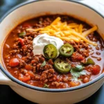 Texas No Beans Chili