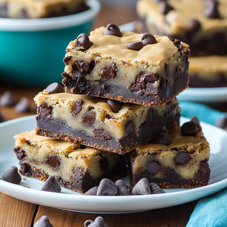 Chocolate Chip Cookie Brownies Recipe