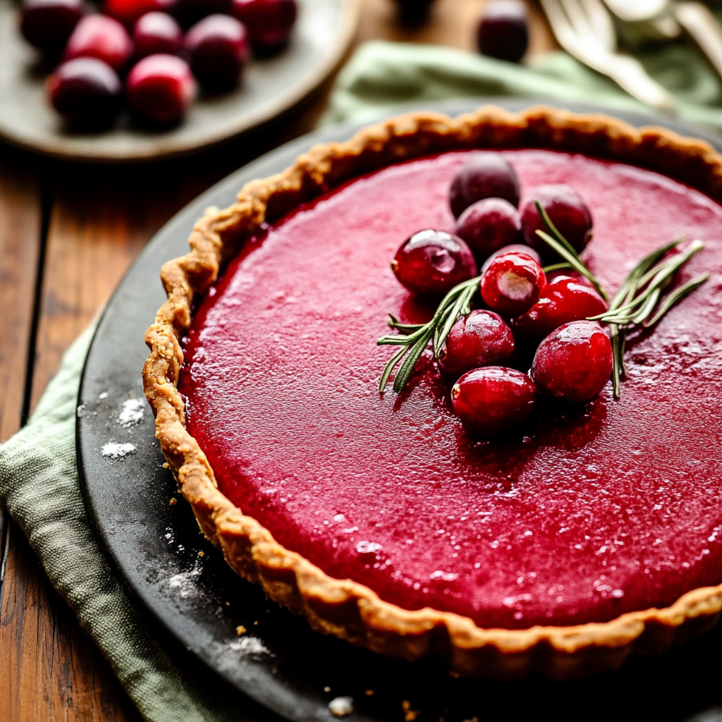 Cranberry Curd Tart Recipe