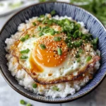 10-min. Easy Korean Egg Rice (Gyeran Bap)