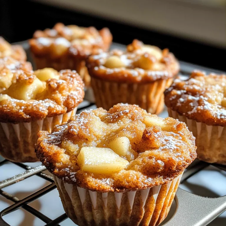 Apple Fritter Muffins