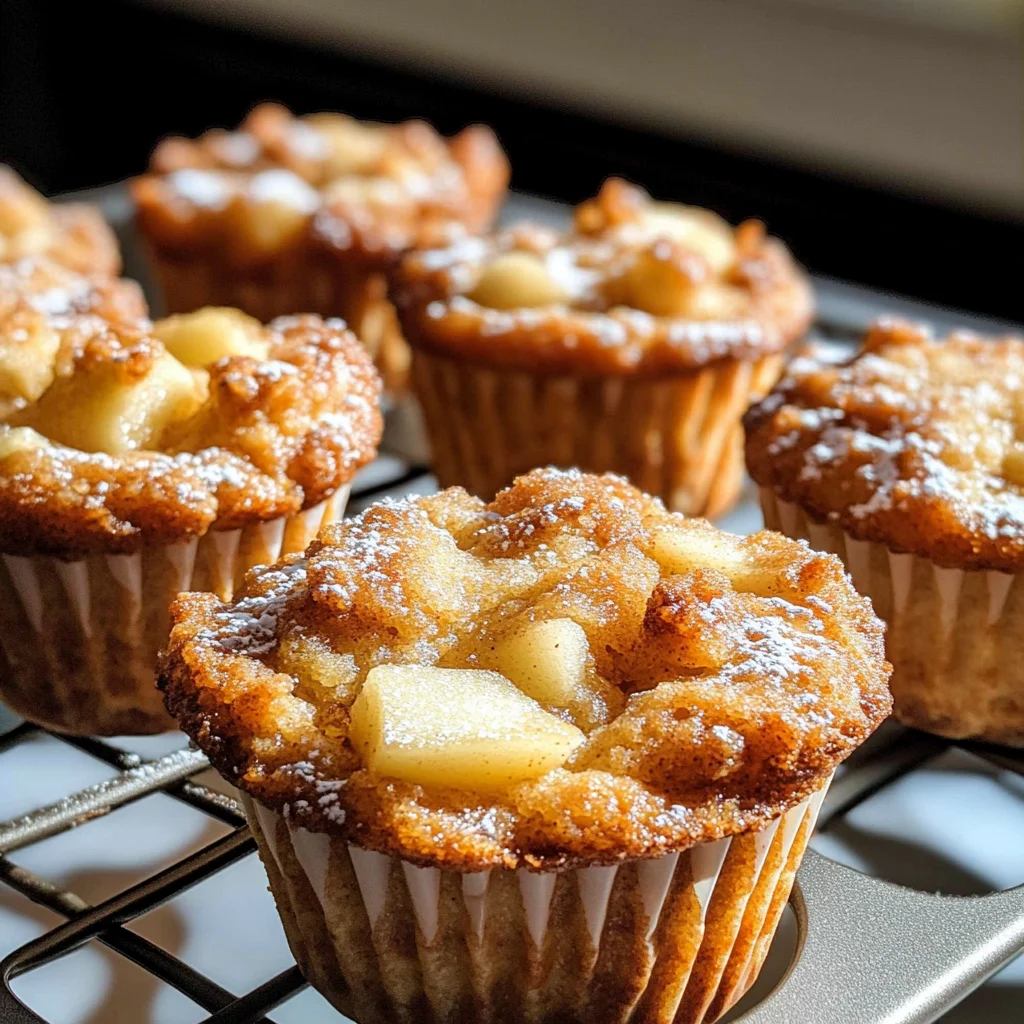 Apple Fritter Muffins