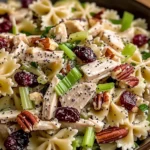 Bow-Tie Cranberry Pasta Salad