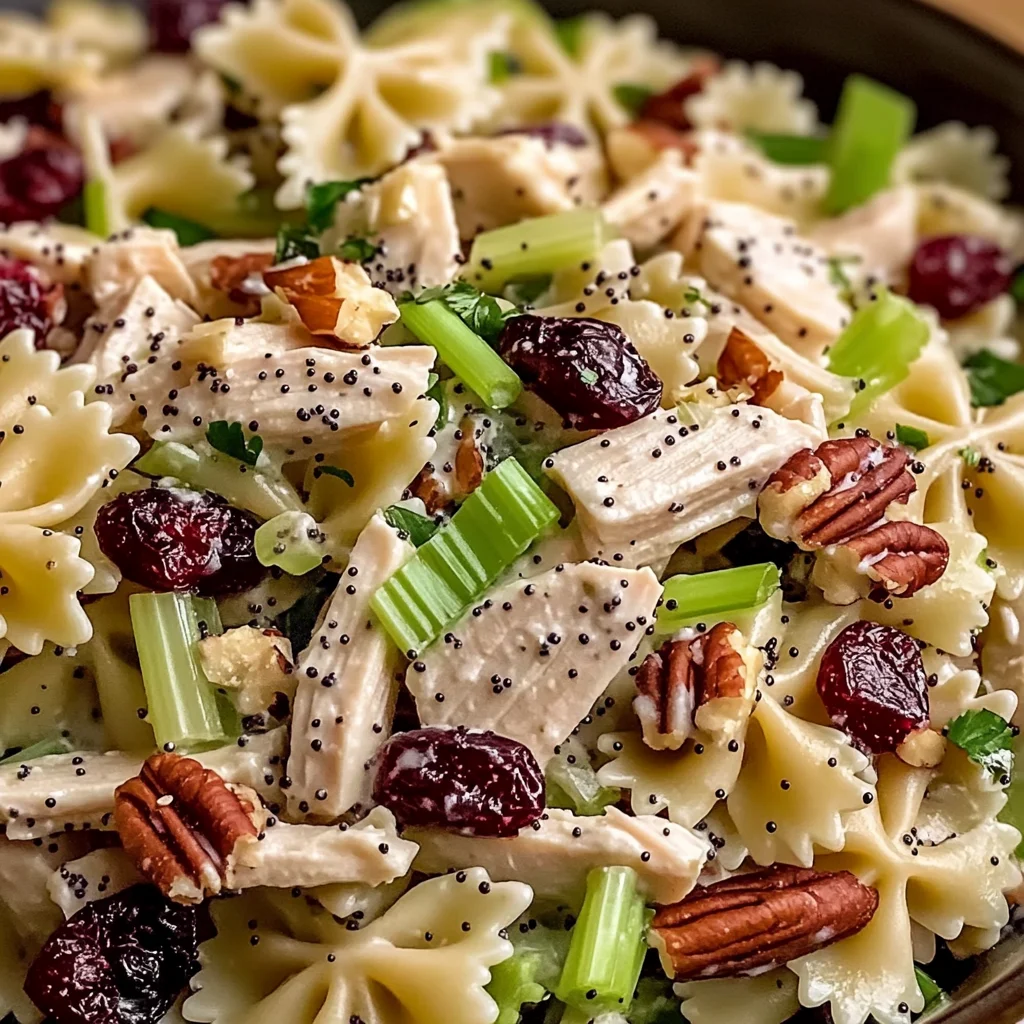 Bow-Tie Cranberry Pasta Salad