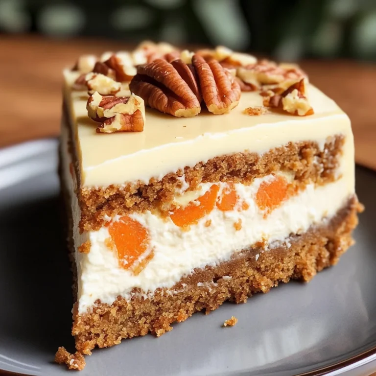 Carrot Cake Cheesecake The Best of Both Worlds