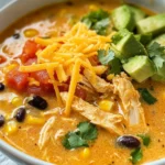 Creamy Chicken Tortilla Soup